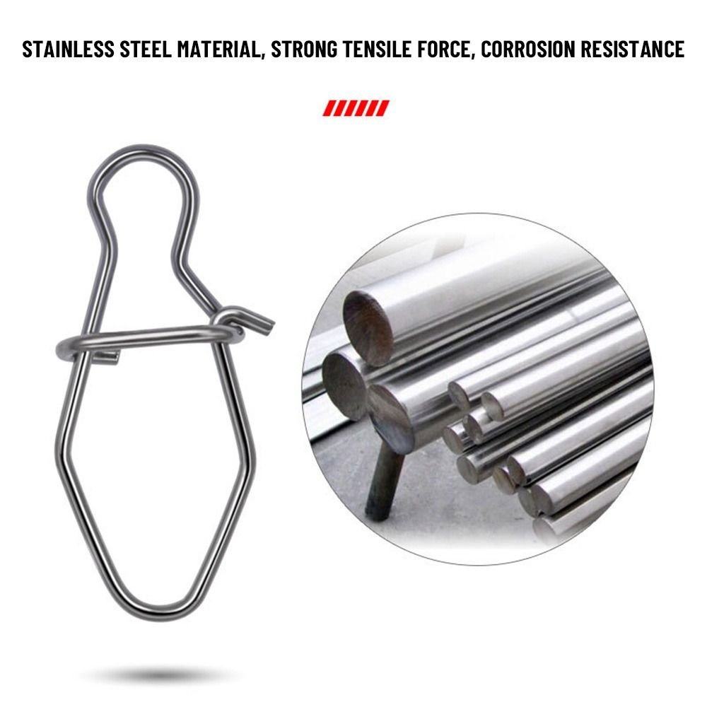 Fishing Equipment Storage - 100pcs/lot nice Snap Fishing Barrel Swivel