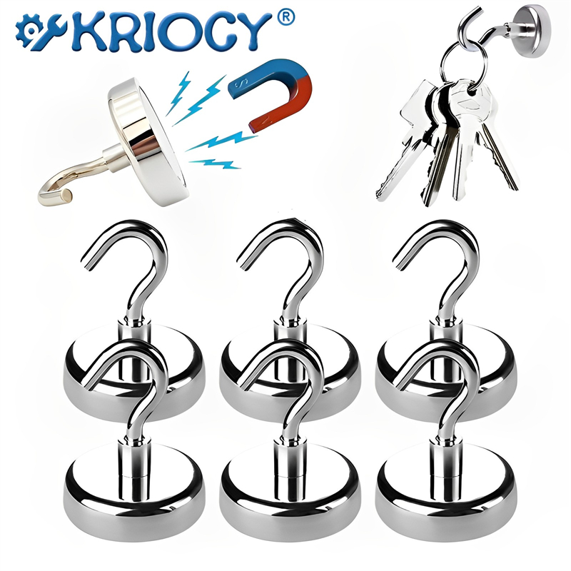 Fishing Equipment Carp - Strong Powerful Round Neodymium Magnet Hook