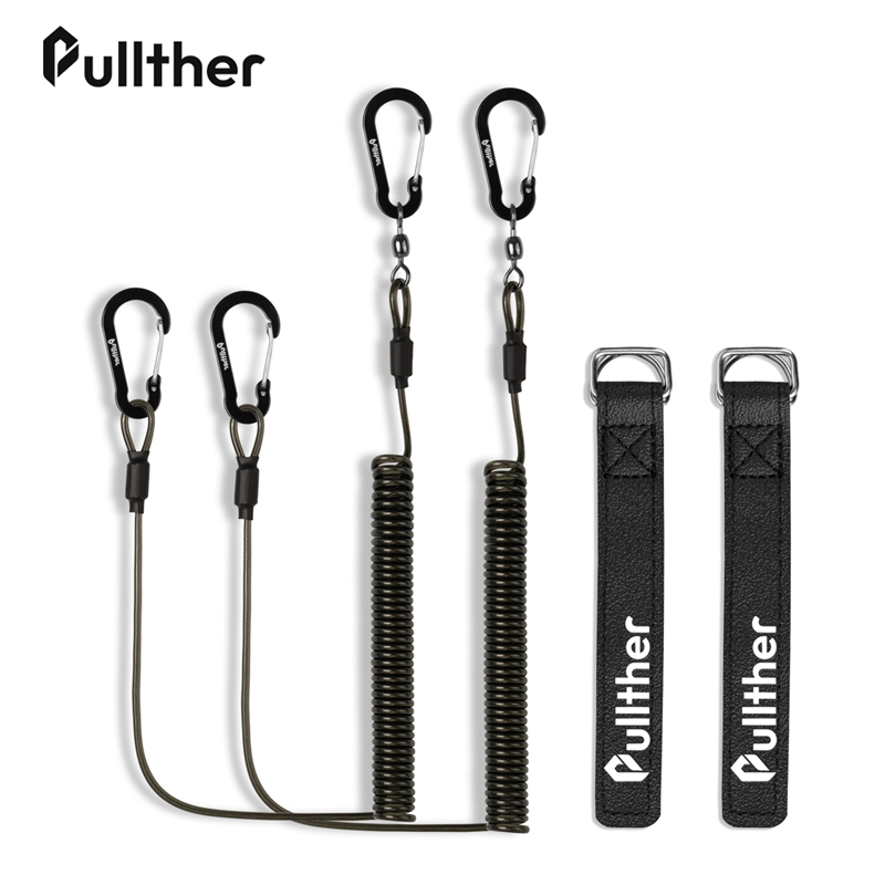 Fishing Equipment And Gear - fishing tools Coiled Lanyards Wrap rod