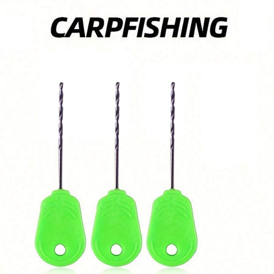 Freshwater Fishing Kit - 3pcs Carp bait drill bit, bait