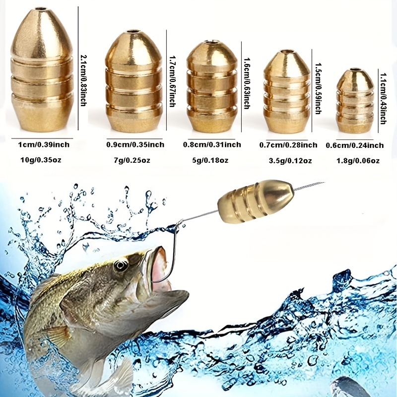 Wholesale 50pcs Golden Copper  - Fishing Equipment Deals 评论和价格