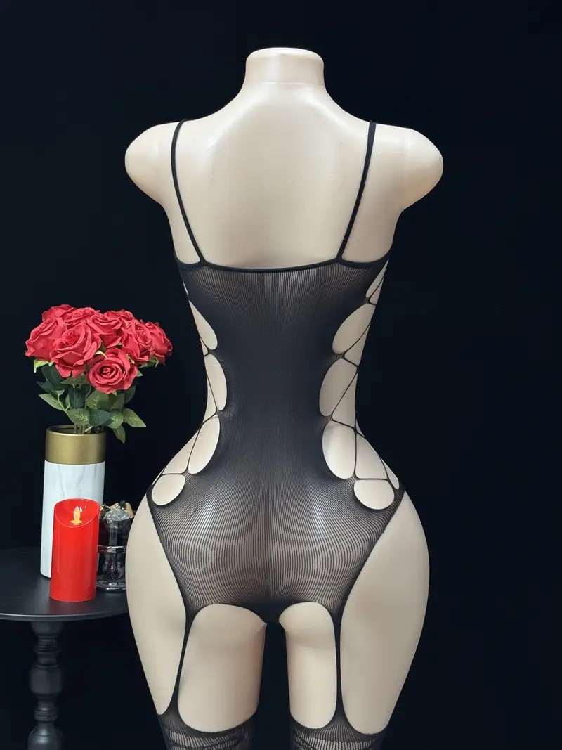 Sexy Suspender Stockings Jumps - Fishing Net 评论和价格