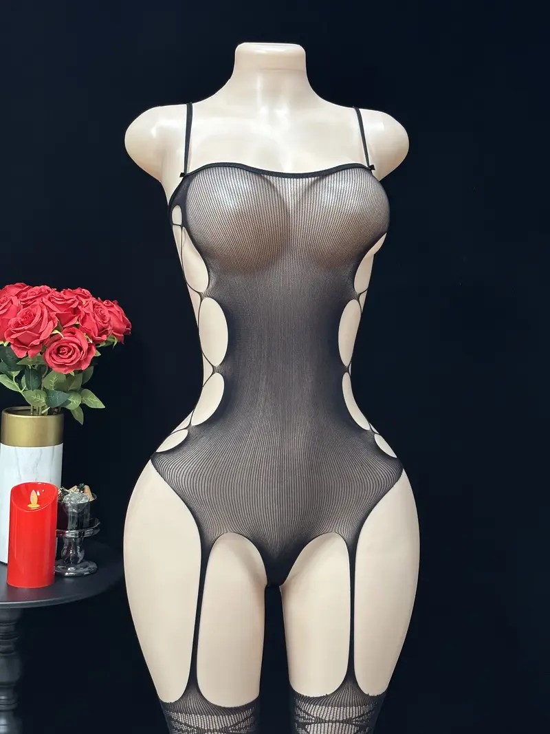 Sexy Suspender Stockings Jumps - Fishing Net 评论和价格