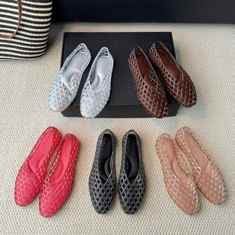 Women's sandals with pointed f - Fishing Net 评论和价格
