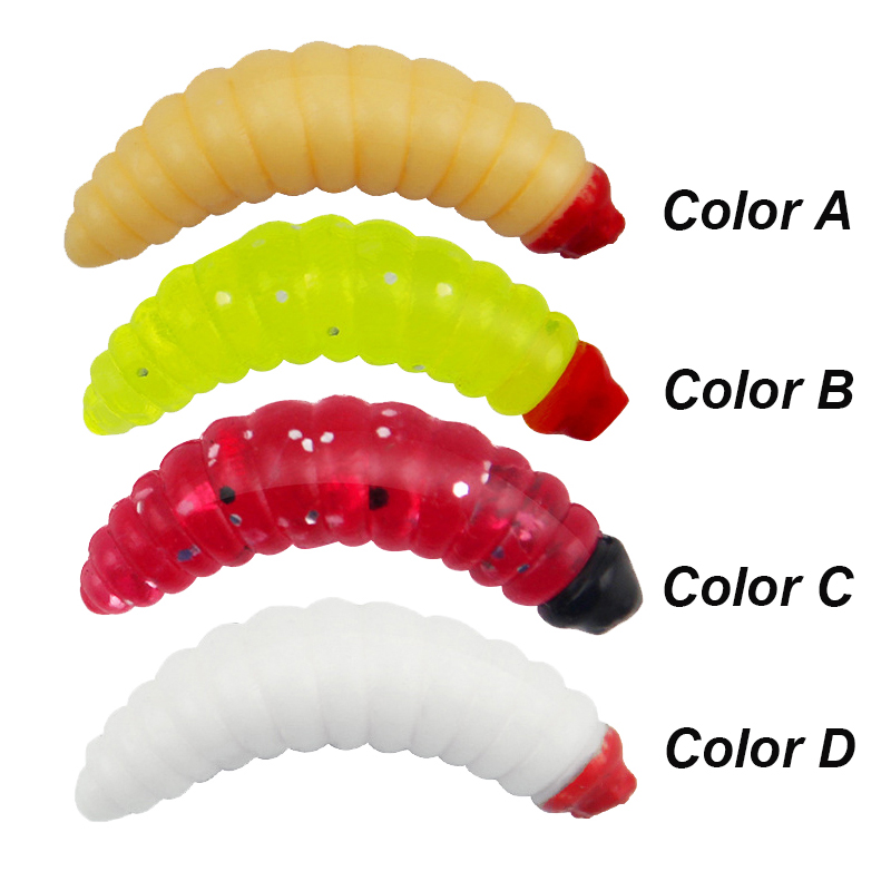 WESTBASS 20/50PCS Soft Larva S - Fishing Equipment Deals 评论和价格