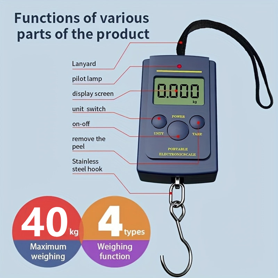 40kg Multifunctional Mini Elec - Fishing Equipment Carp 评论和价格