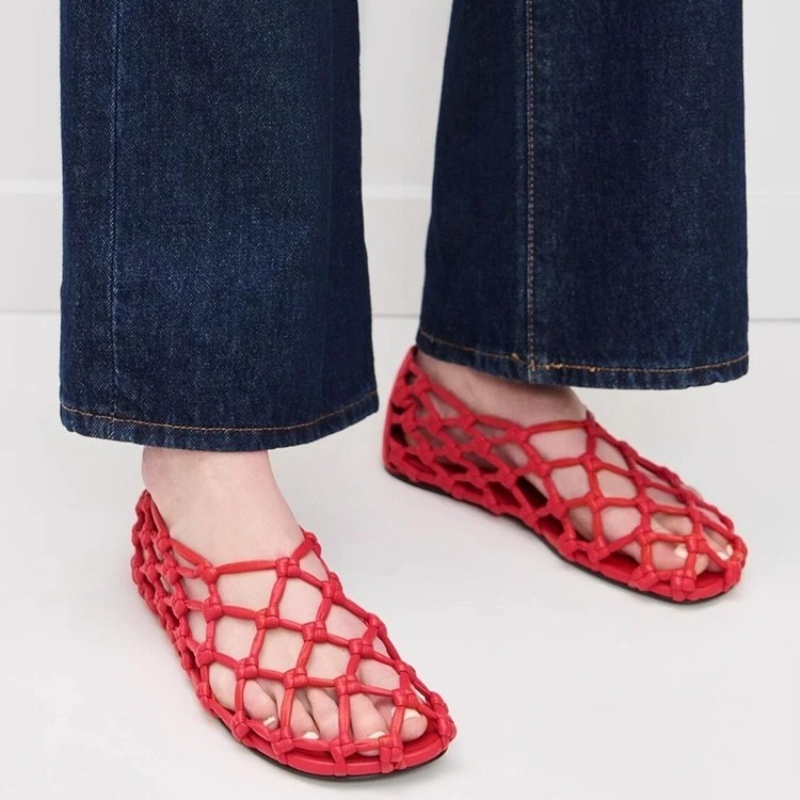 Brand Luxury Beach Women's Sho - Fishing Net 评论和价格