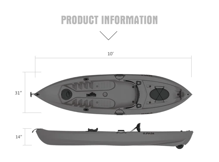 10ft 1 Person HDPE Plastic Boa - Fishing Equipment Storage 评论和价格