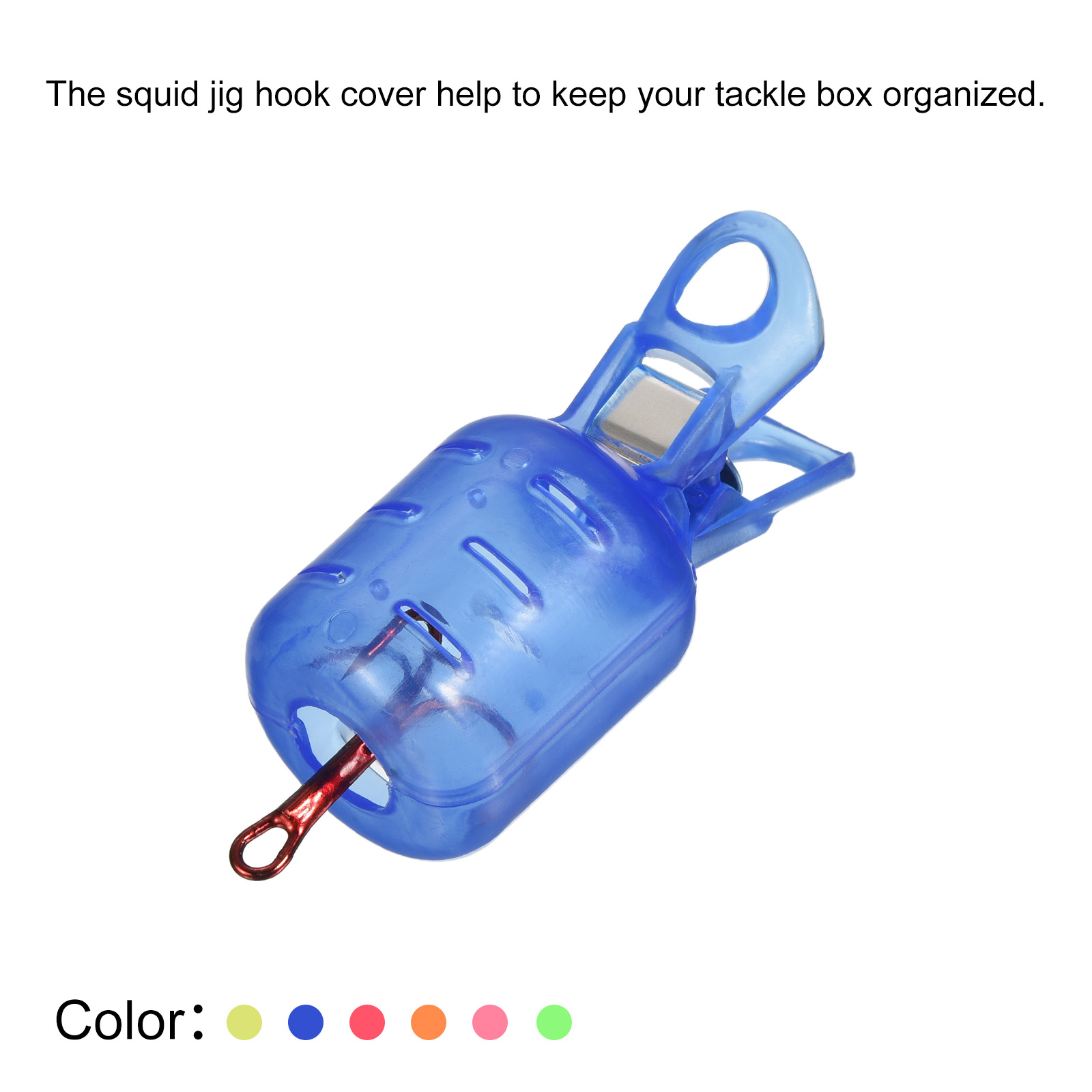 10pcs Small Size Squid Jig Hoo - Fishing Equipment Storage 评论和价格