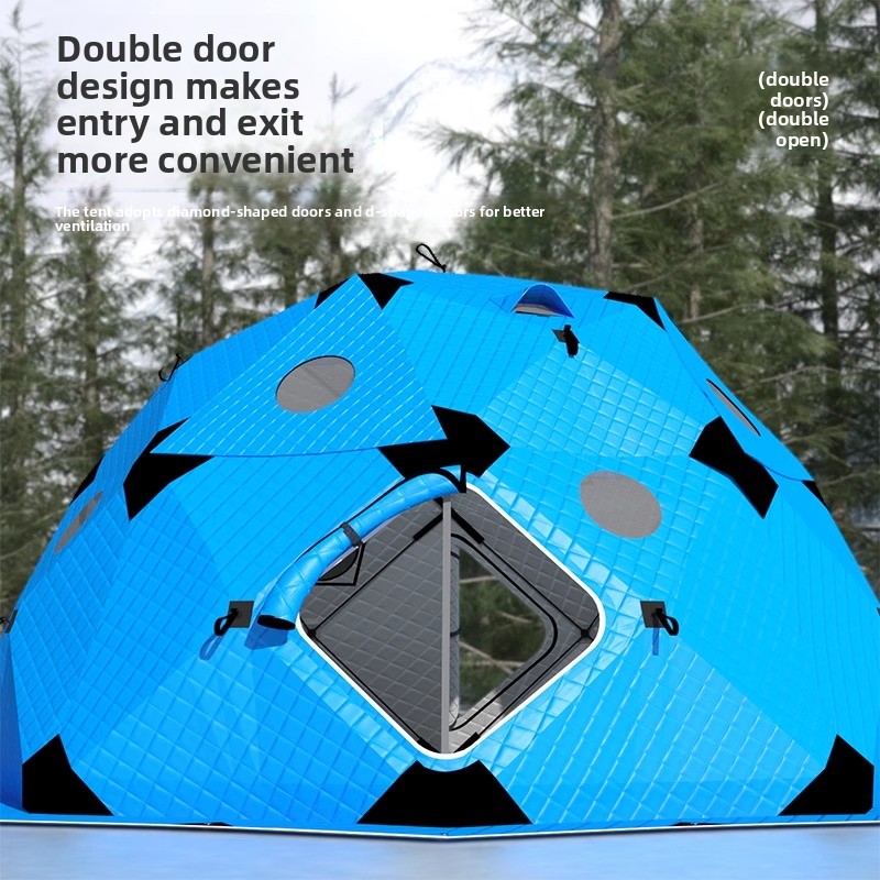 Super Sized Ice Fishing Tent,  - Fishing Equipment Needed 评论和价格