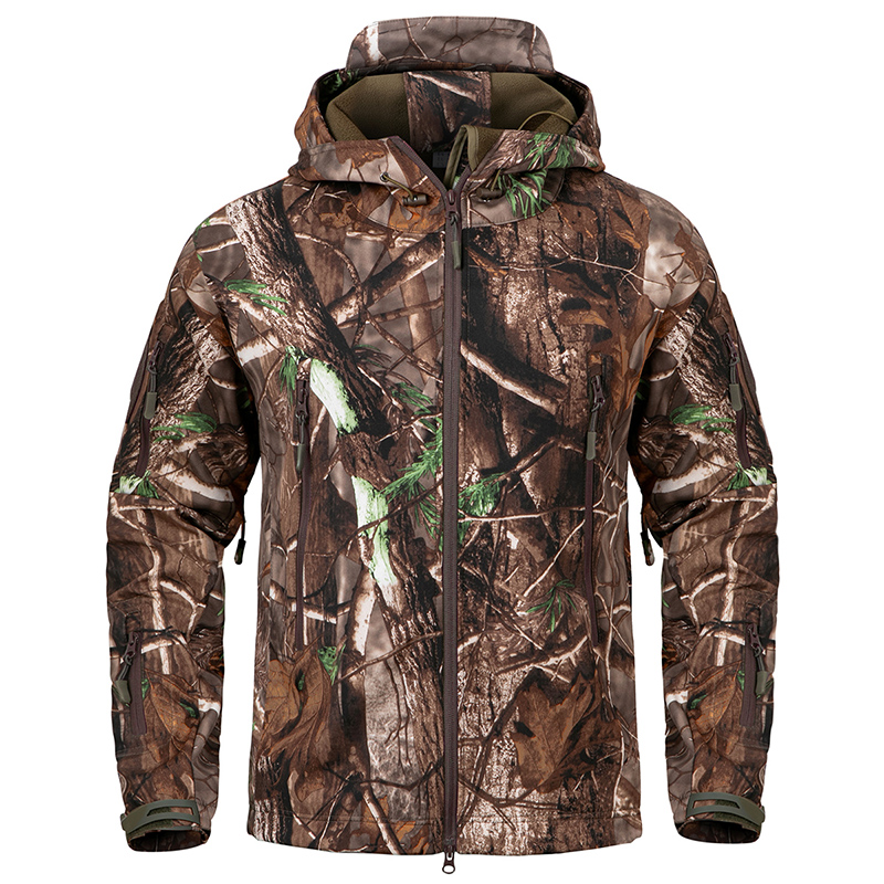Men's Silent Soft Shell Camouf - Fishing Equipment And Gear 评论和价格