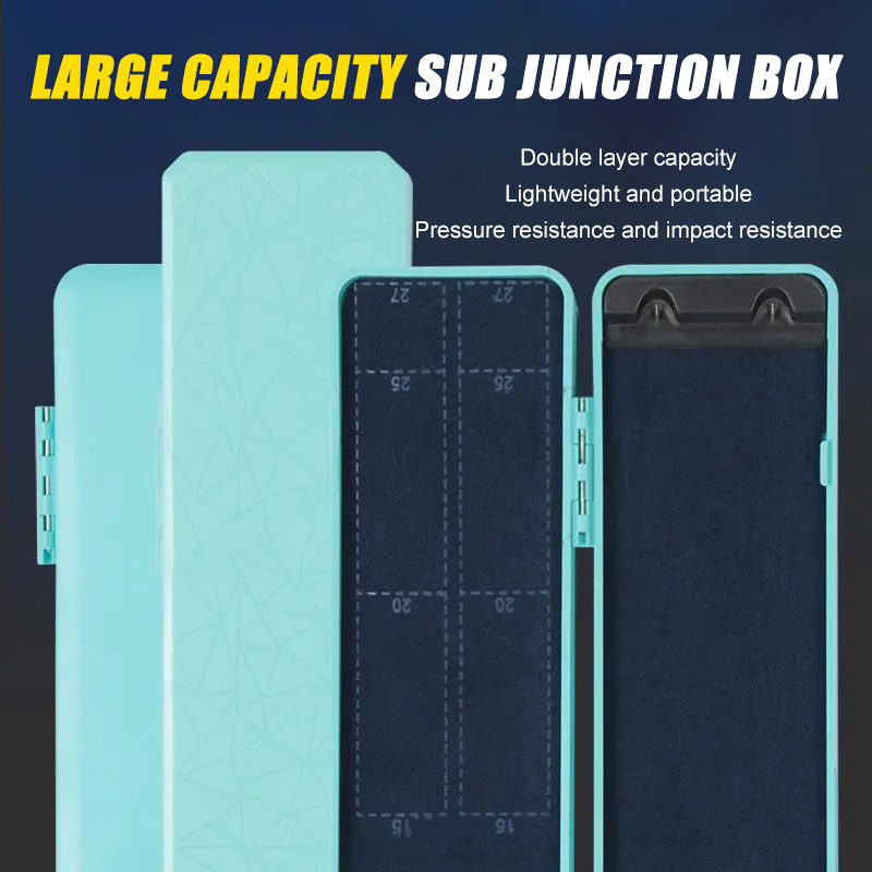 Mini Cable Box Simple Fishing  - Fishing Equipment Storage 评论和价格