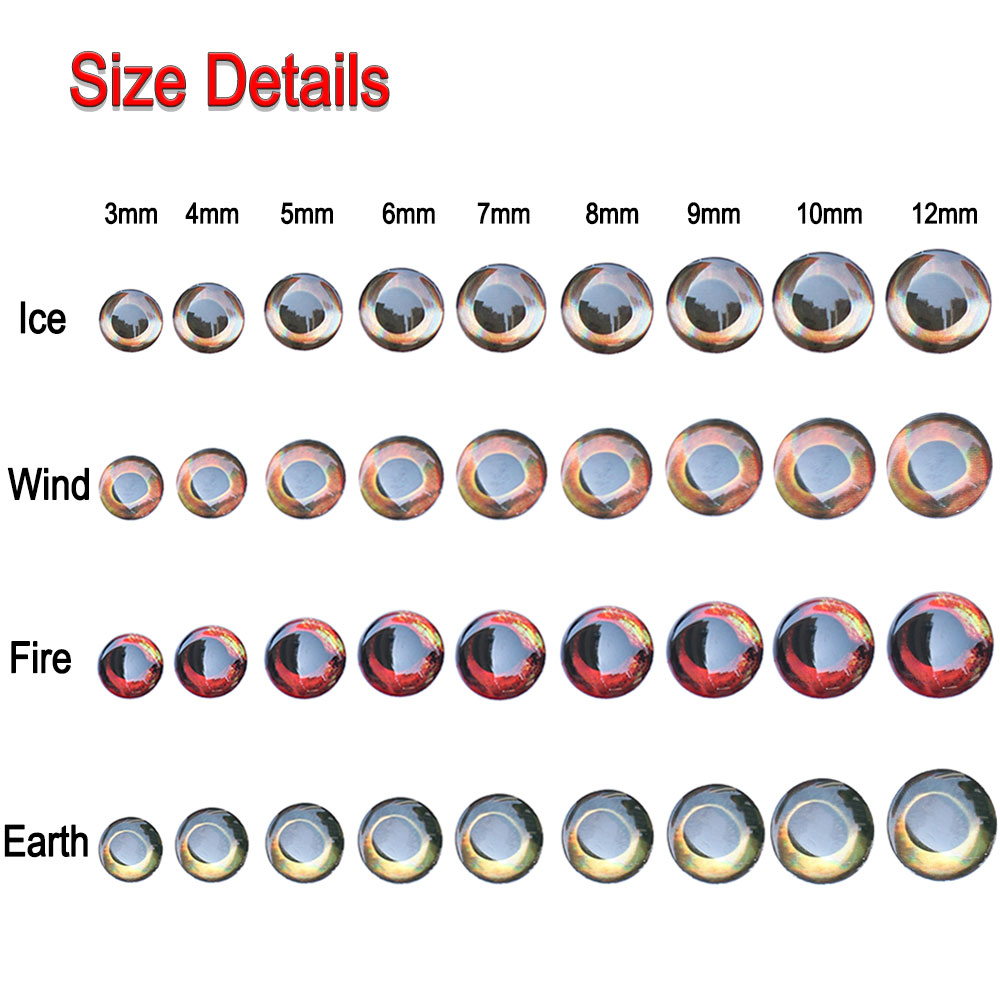 ICERIO 100PCS  Holographic 3D  - Fishing Equipment Deals 评论和价格