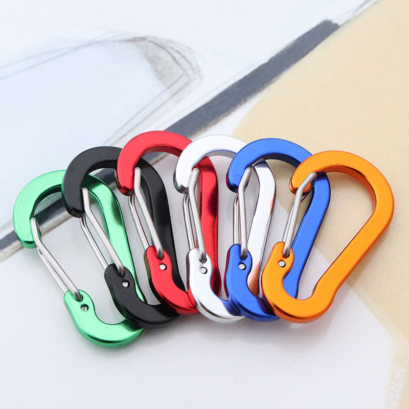 6pcs Carabiner Keychain Key Ch - Fishing Equipment Carp 评论和价格