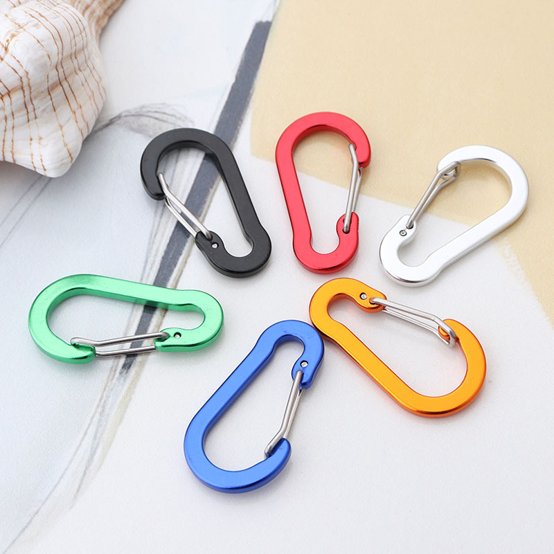 6pcs Carabiner Keychain Key Ch - Fishing Equipment Carp 评论和价格