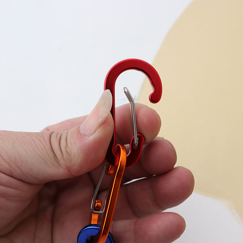 6pcs Carabiner Keychain Key Ch - Fishing Equipment Carp 评论和价格