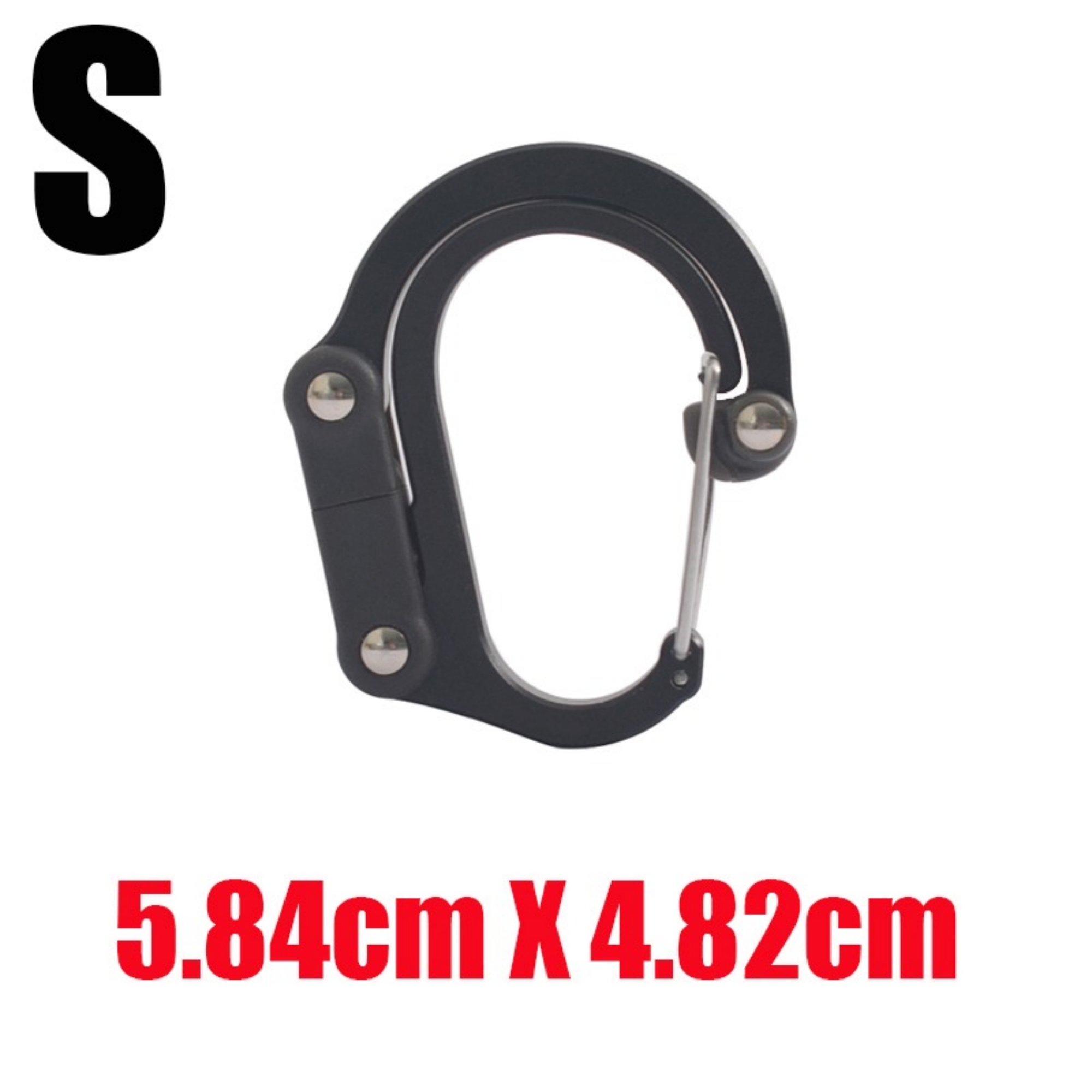 Hybrid Gear Clip Carabiner Rot - Fishing Equipment And Gear 评论和价格