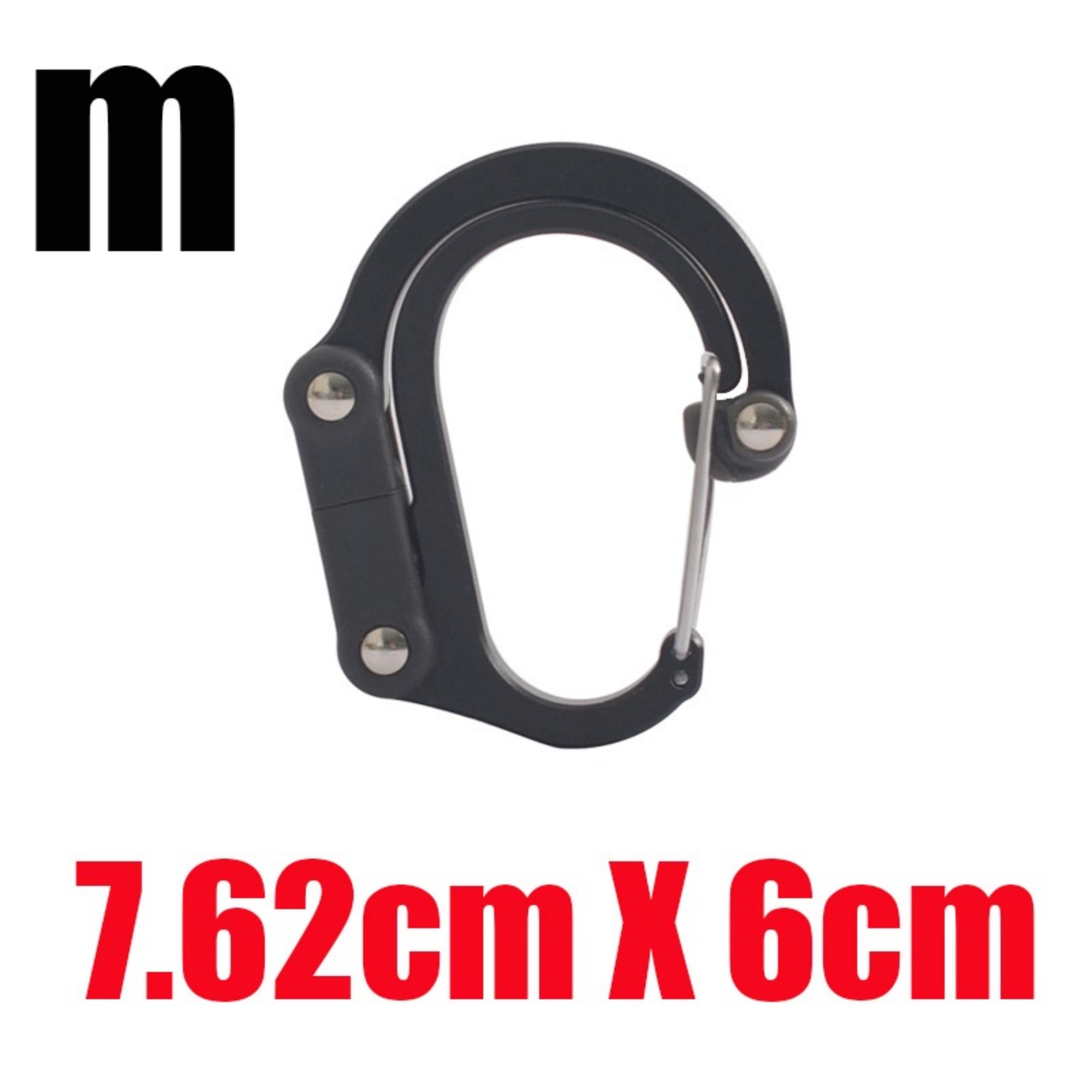 Hybrid Gear Clip Carabiner Rot - Fishing Equipment And Gear 评论和价格