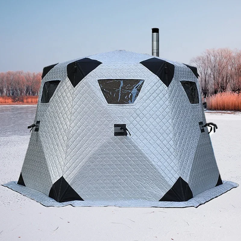 Winter Insulated Big Sauna Ten - Fishing Equipment Needed 评论和价格