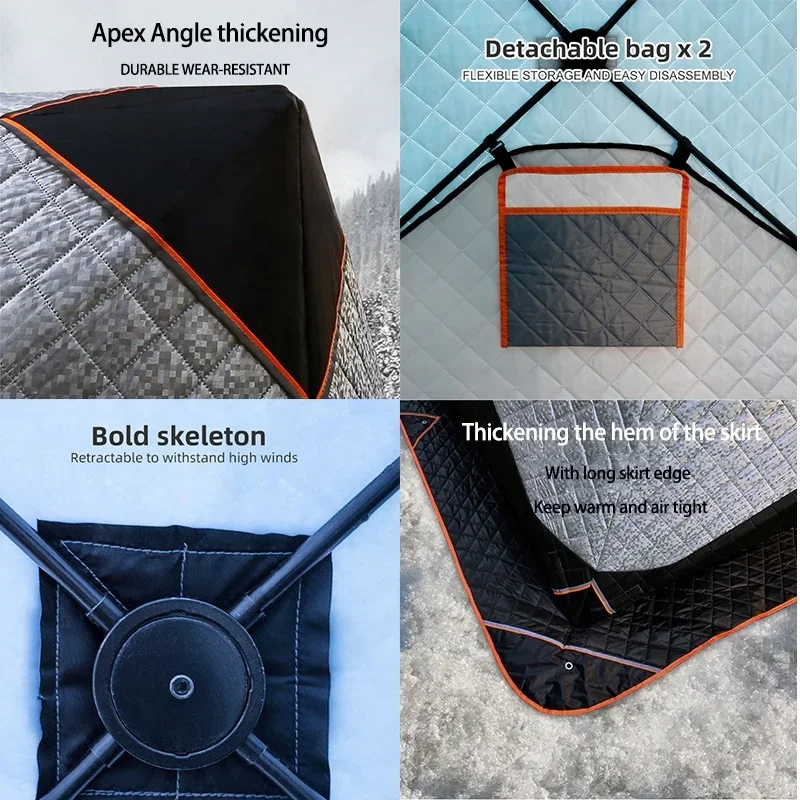 Winter Insulated Big Sauna Ten - Fishing Equipment Needed 评论和价格