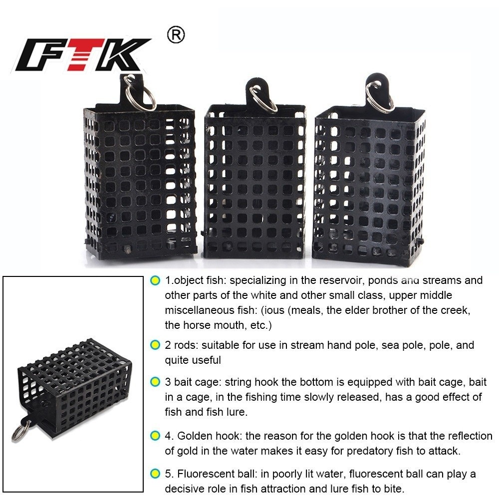 Bait Container Square Shape Me - Freshwater Fishing Kit 评论和价格