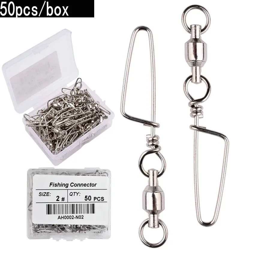 50pcs Fishing Ball Bearing Swi - Fishing Equipment Storage 评论和价格