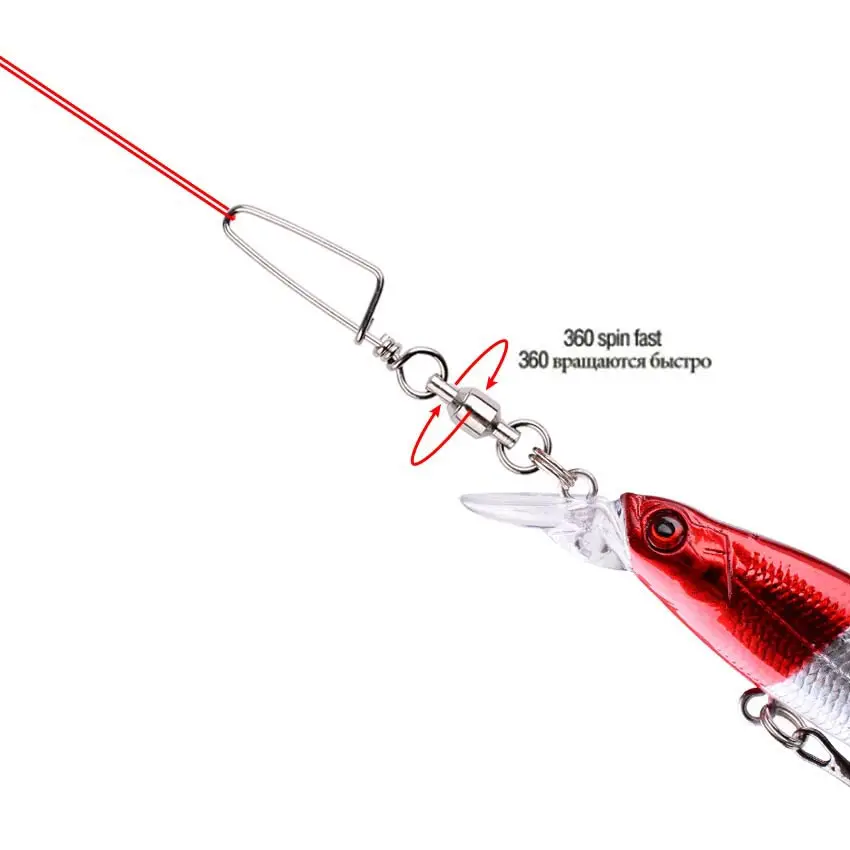 50pcs Fishing Ball Bearing Swi - Fishing Equipment Storage 评论和价格