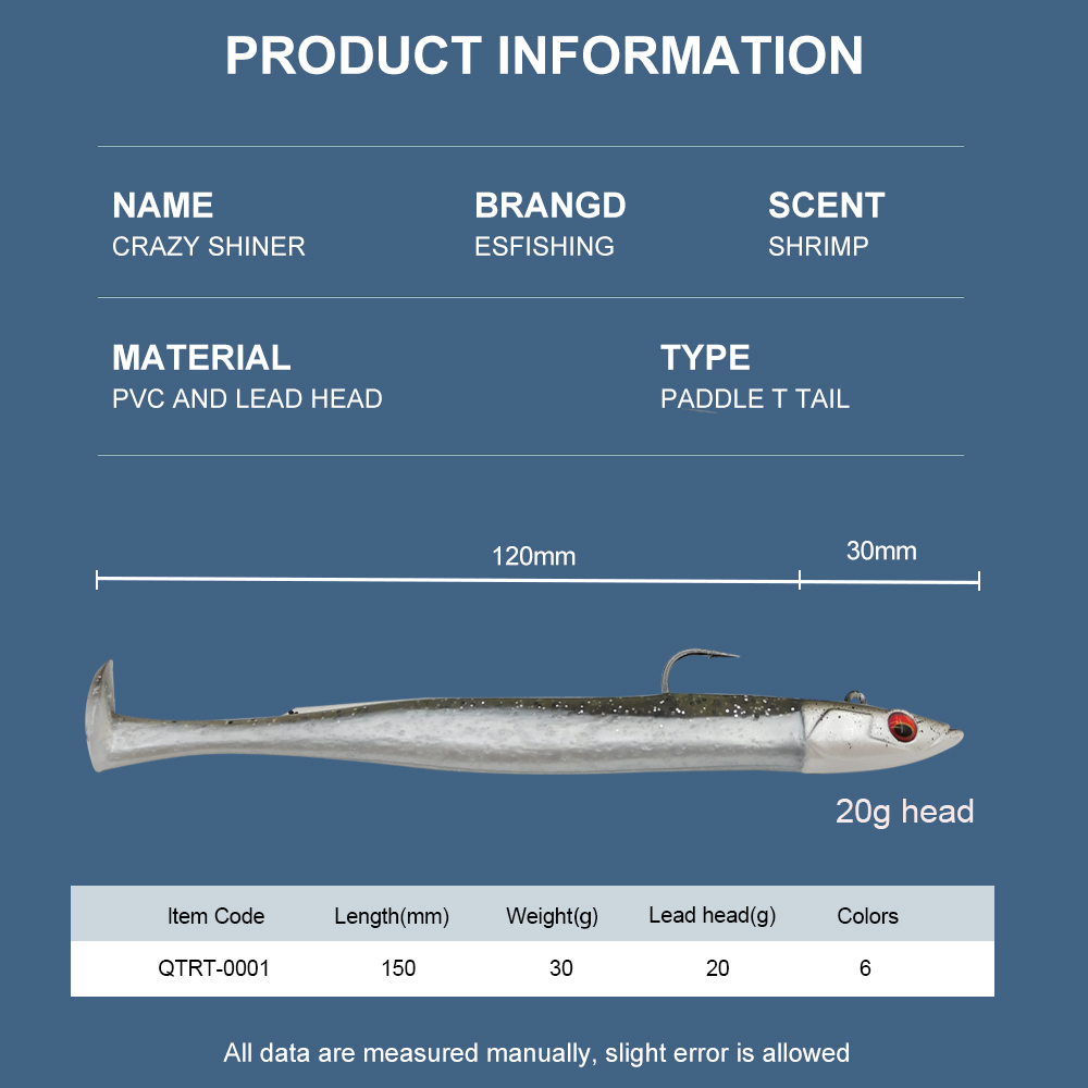 ESFISHING Soft Fishing Lure Le - Fishing Equipment Deals 评论和价格