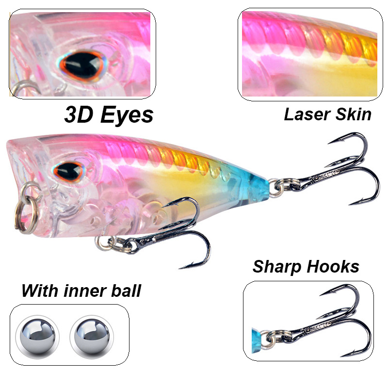 YUCONG 1PC Mini Popper Fishing - Fishing Equipment Deals 评论和价格