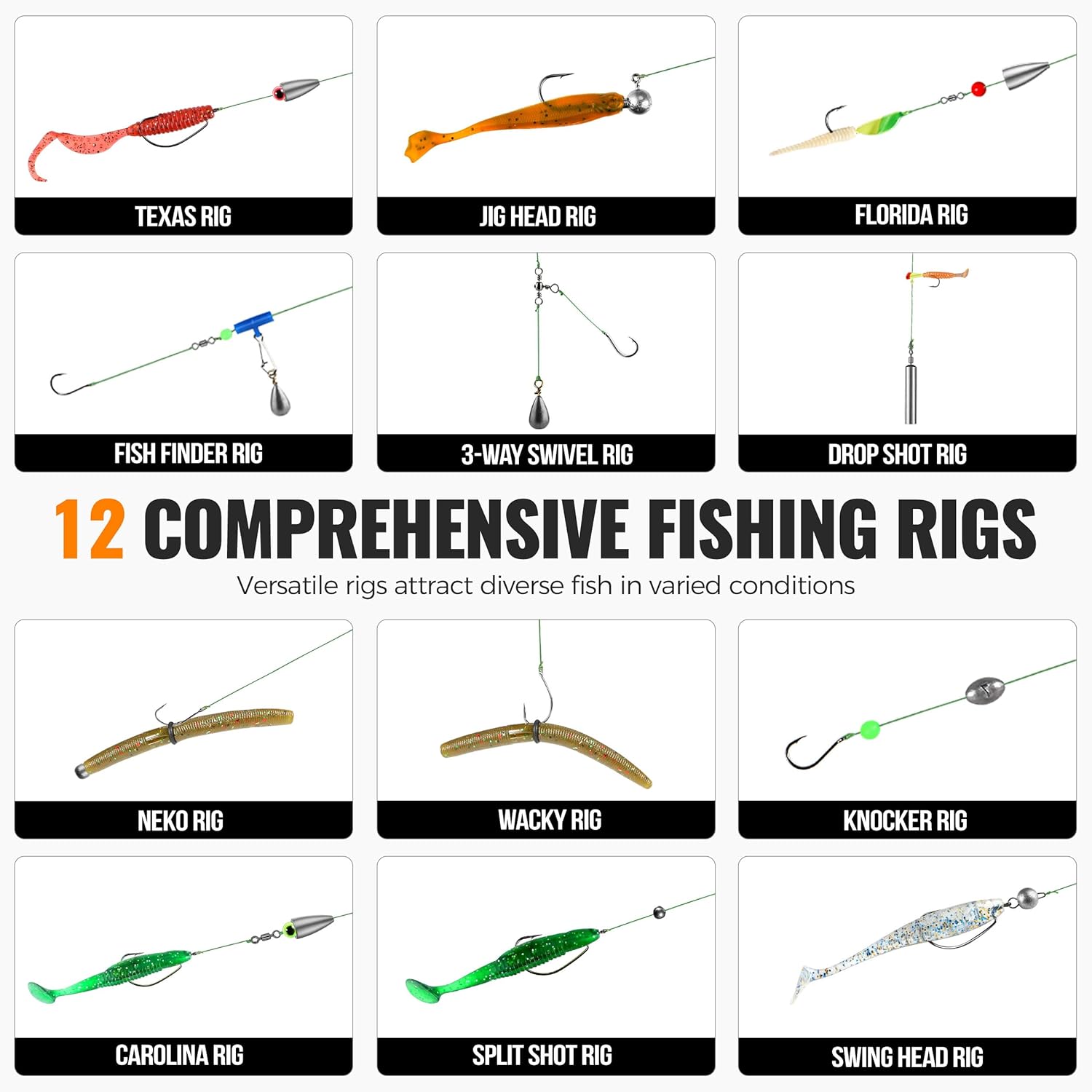187pcs Fishing Accessories Kit - Fishing Equipment Storage 评论和价格