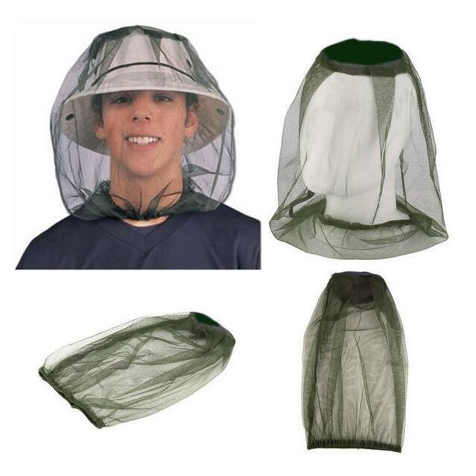 Mesh Head Net Fishing Hat Anti - Fishing Net 评论和价格